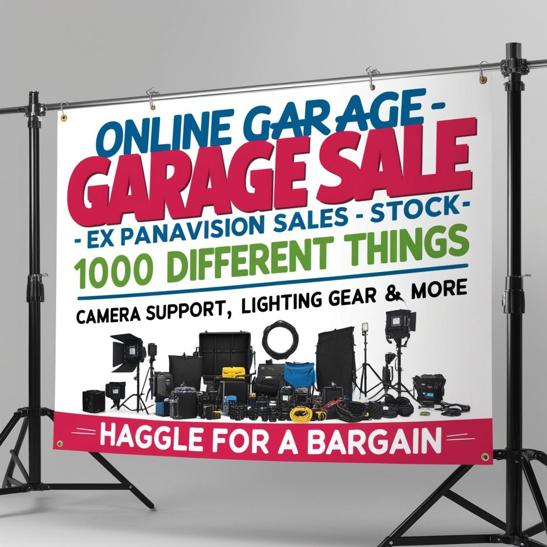 Exciting News: PLS's Ex Panavision New Zealand Exclusive Garage Sale
