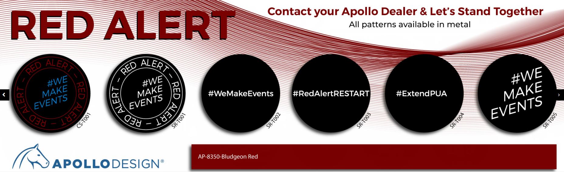 Red Alert #WeMakeEvents #WeMakeEventsNZ Gobos — KEL - PLS