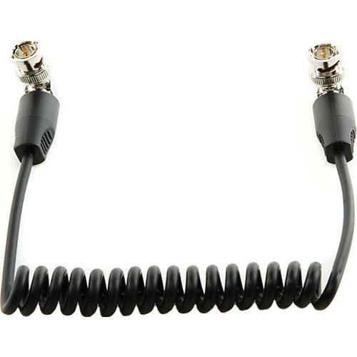 Shape 10" Coil Sdi Cable Bnc 90 Degree Connectors
