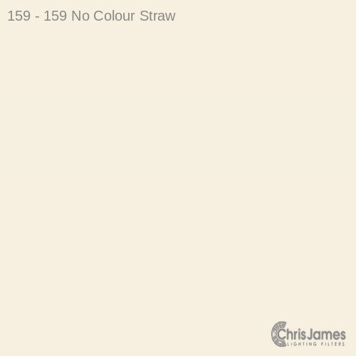 159 No Colour Straw