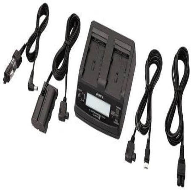 Chargeur Double Sony AC-VQ1051D + 2 Batteries - Pour Caméscope - Occasion