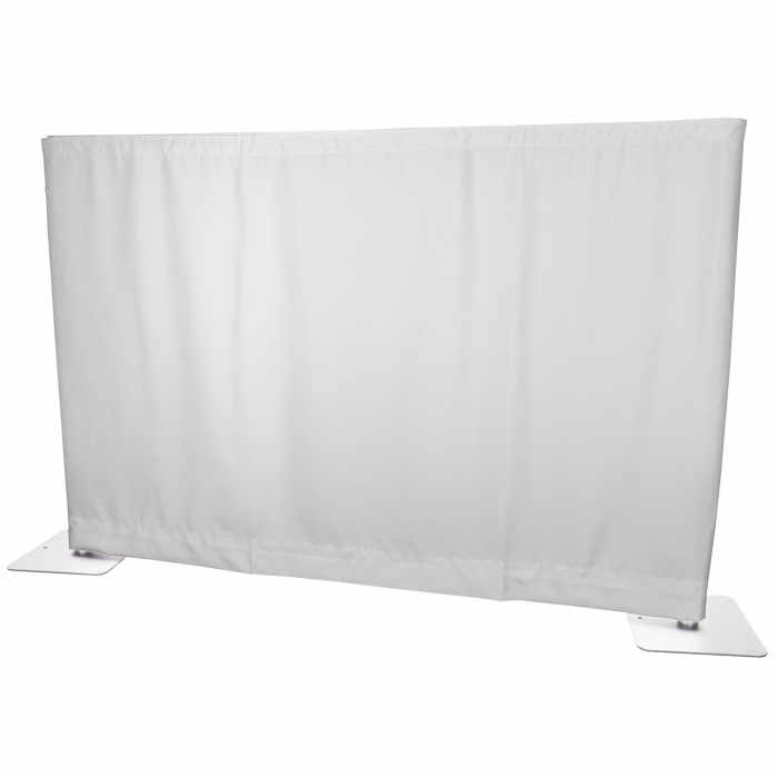 P&D curtain 280(w) x 120(h) cm white MGS 175 g/m2 unpleated