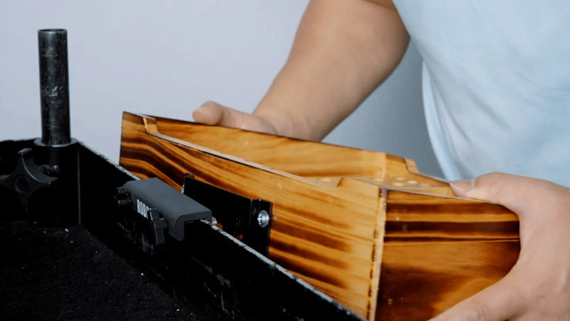 RoboCup Front Box 4" Adapter Bracket: Cast Aluminum