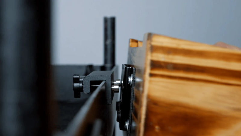 RoboCup Front Box 4" Adapter Bracket: Cast Aluminum