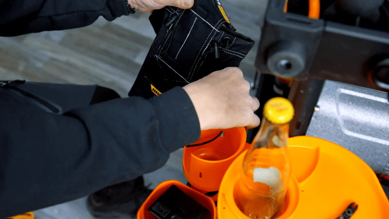 Folding Belt Storage Dump Pouch