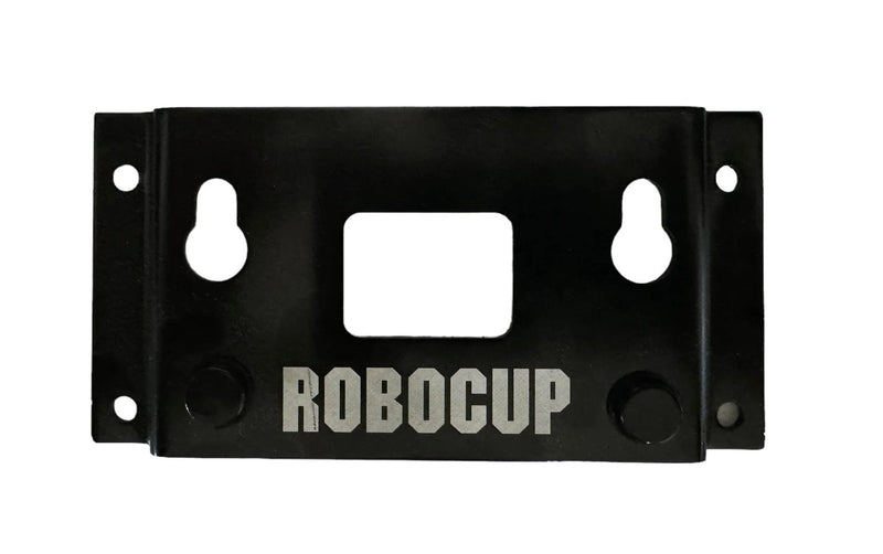RoboCup Front Box Mount: Black Anodize 6061-T6 Aluminum
