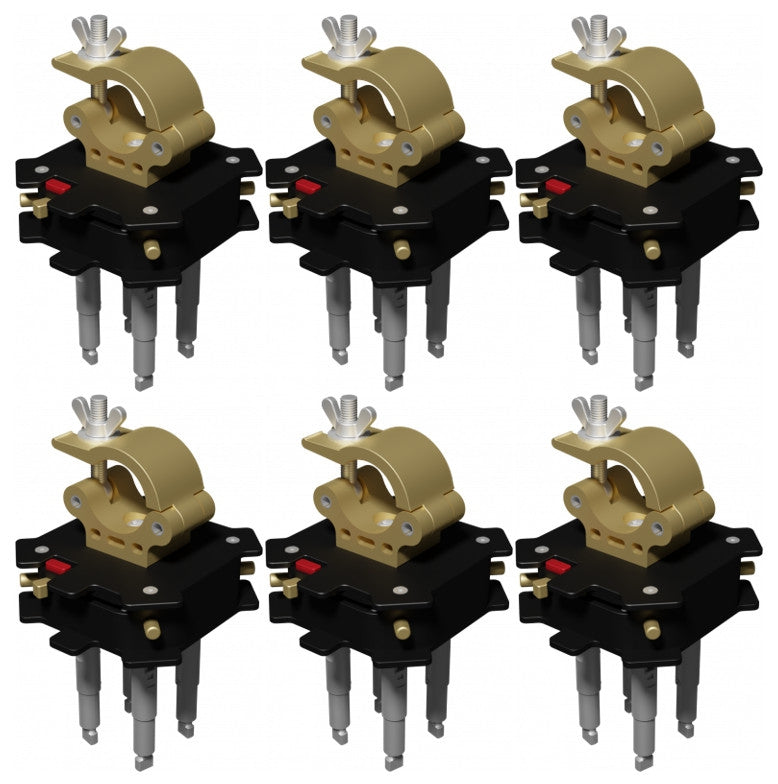 Creamsource LNX Mount 4-Way x 6 & LNX Pin x 24 in Hardcase