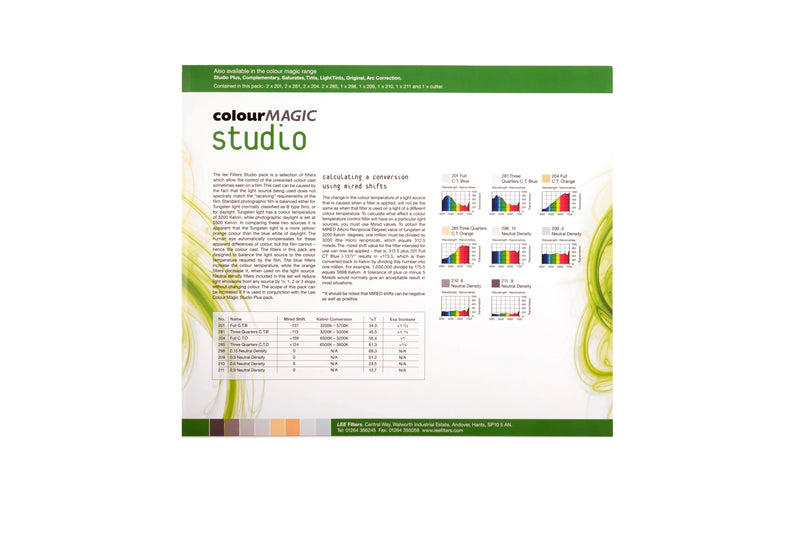 Lee Filter Color Magic - Studio Pack