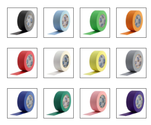 ProTapes Paper Pro46 Crepe Tape 1"