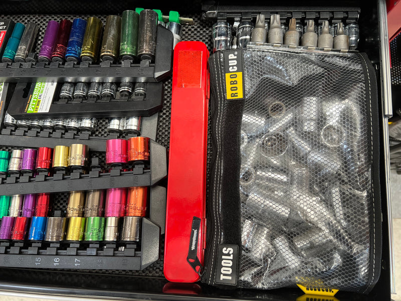 Zippered Storage Pouch (Set of 2): 30 x 19cm