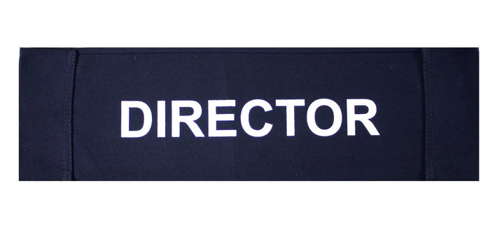 Filmcraft Director's Chair Pre-Printed Canvas Backs