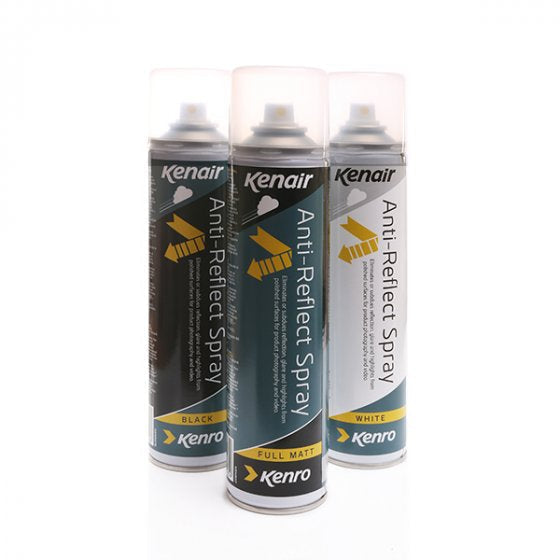 Kenro Kenair Anti-Reflective Spray-White 400ml
