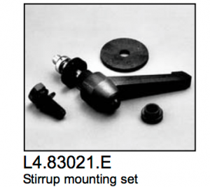 Arri Stirrup mounting set, ARRI 2000-5000, Studio 1000-5000, Studio