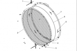 Arri UV Protection Glass 646mm MX 