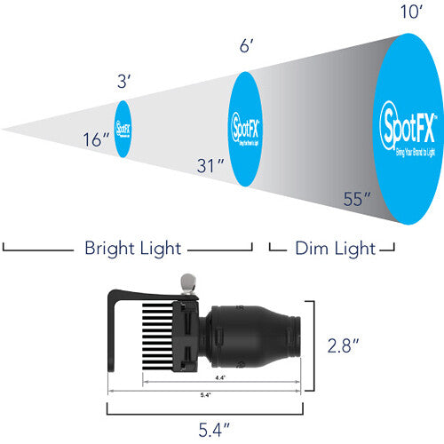 Apollo Spot FX Mini Gobo Projector