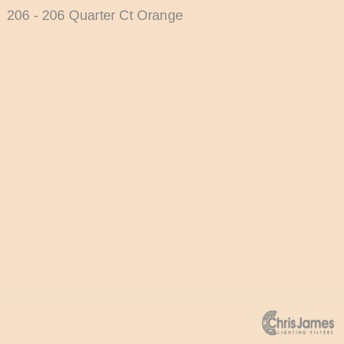 CJ 206 Quarter CT Orange