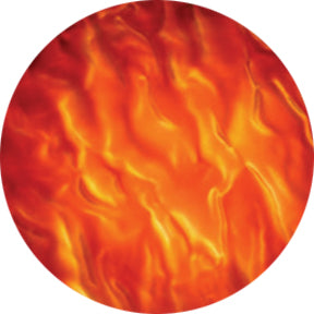 33101 Rosco Red Ripple ColorWave Glass Gobo