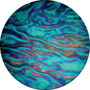 Rosco Cyan Ripple ColorWave Glass Gobo