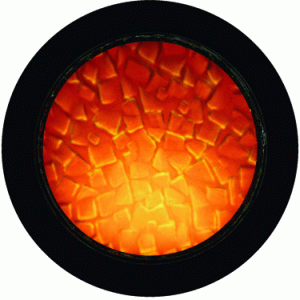 33302 Rosco Amber Mosaic ColorWave Glass Gobo