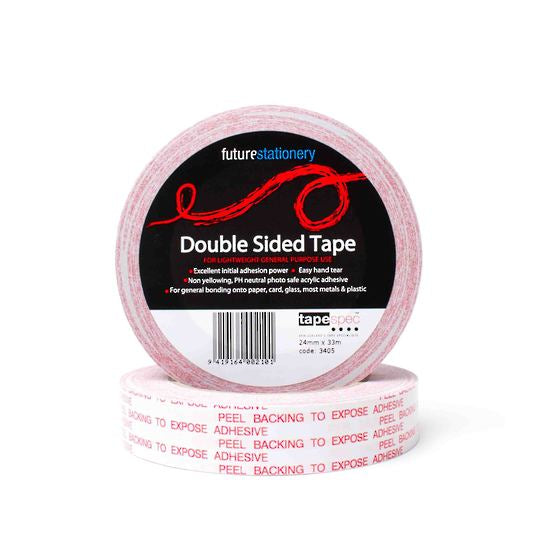 Double Sided Clear PVC Tape 24mm