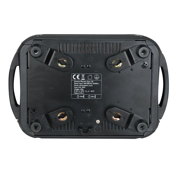 Phantom 130 Spot 2 Gobo Wheels, 8way circular & 5way linear prism, Motorized zoom and focus