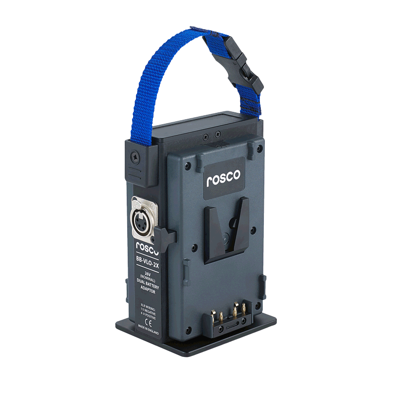 Rosco DMG Double V-Lock Battery Adapter