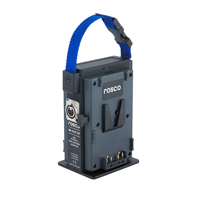 Rosco DMG Double V-Lock Battery Adapter