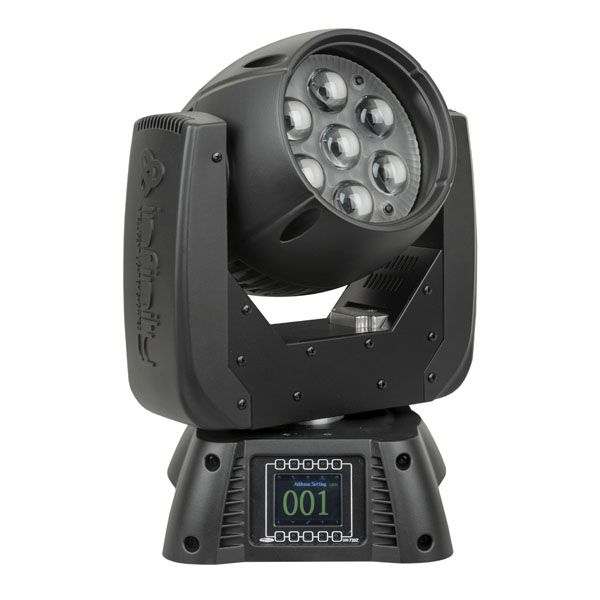 Infinity iW-720 RDM RGBW Wash, Electronic Zoom