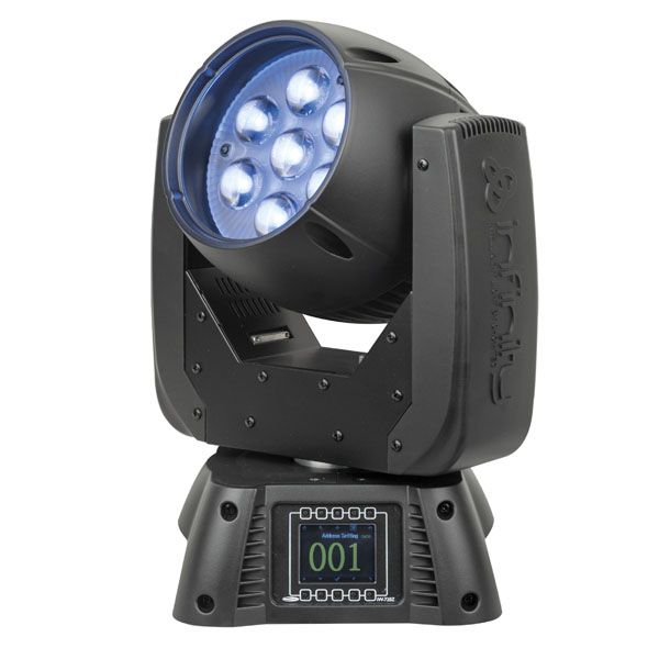 Infinity iW-720 RDM RGBW Wash, Electronic Zoom