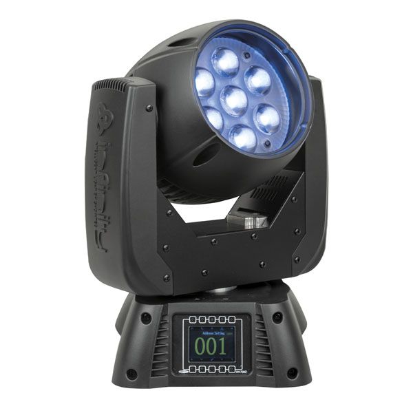 Infinity iW-720 RDM RGBW Wash, Electronic Zoom