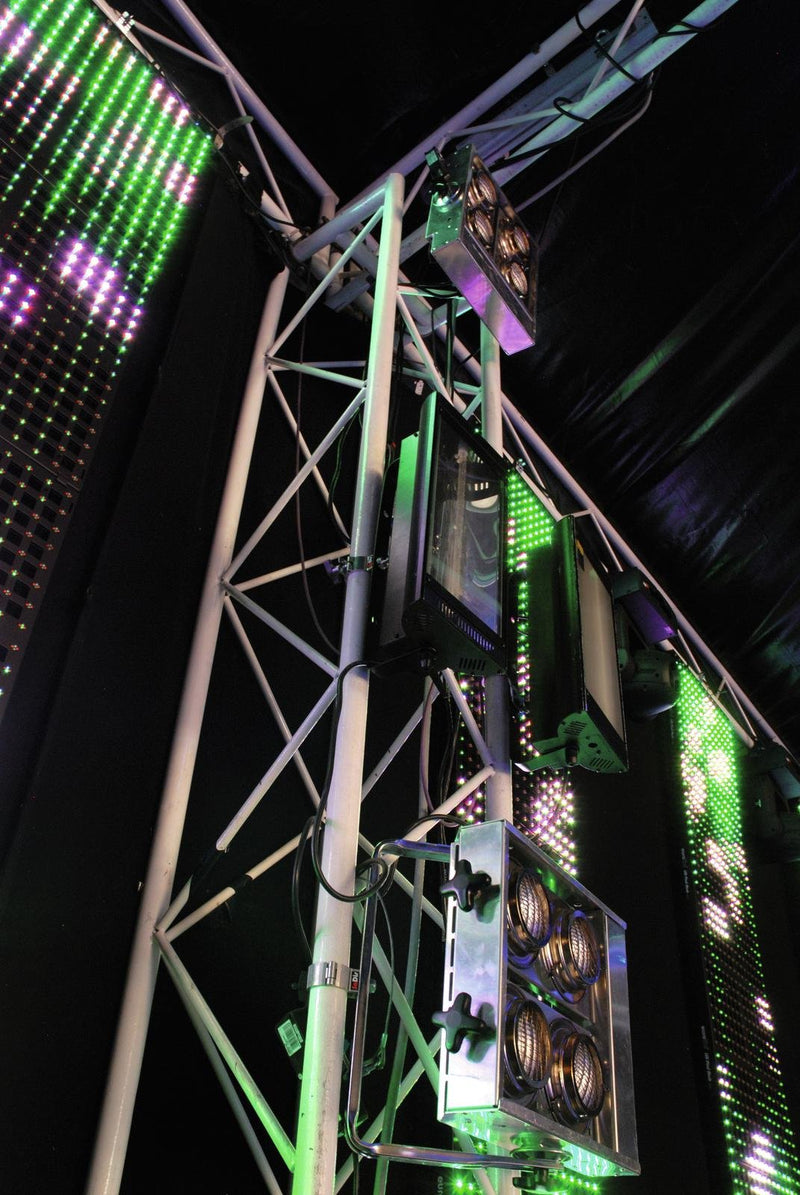 Eurolite Audience Blinder 4xPAR-36 silver