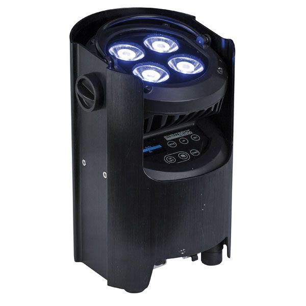 EventSpot 1600 Q4, 4x 12W RGBW, Black