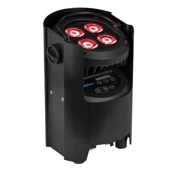 EventSpot 1600 Q4, 4x 12W RGBW, Black