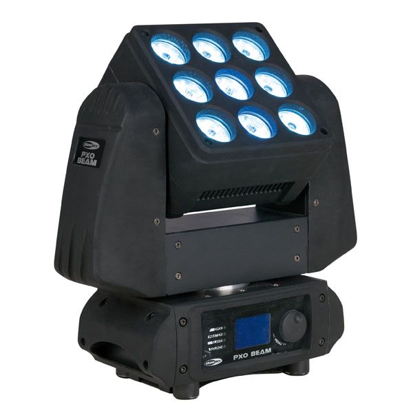 Showtec PXO Beam 9xRGB 3in1 3W LEDs