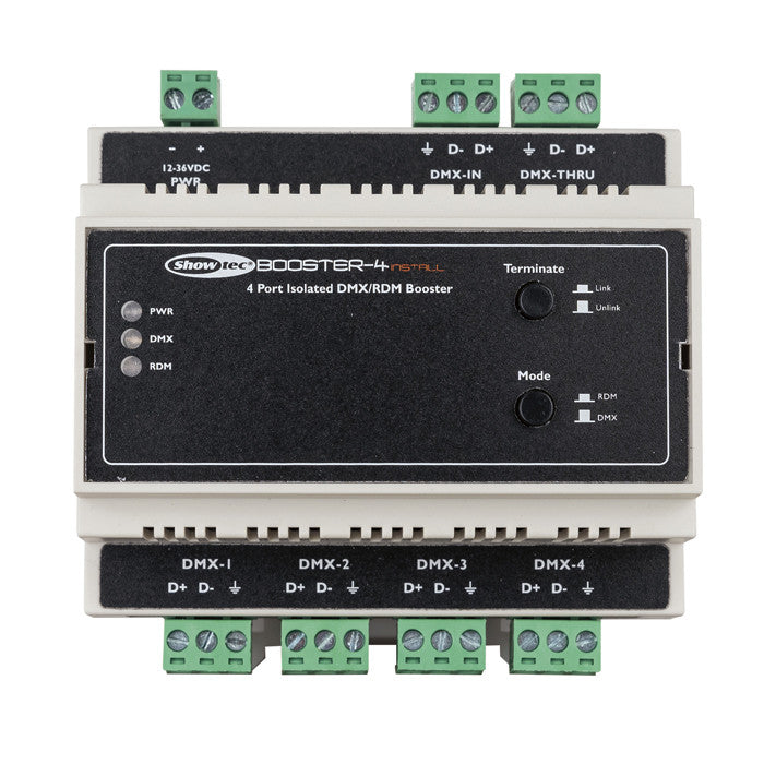 Booster-4 Install Din-rail