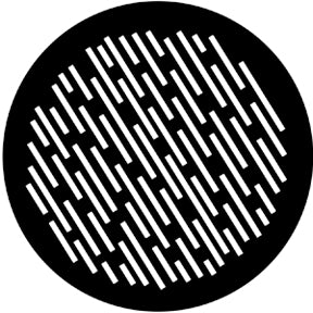 Rosco Metal Gobo - Rain A