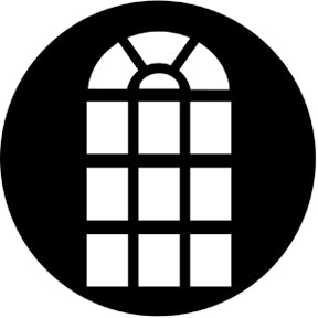 Rosco Metal Gobo - Venetian Window