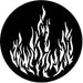 Rosco Metal Gobo - Flames 1