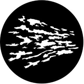 Rosco Metal Gobo - Clouds Distorted