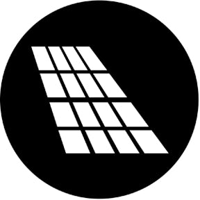 Rosco Metal Gobo - Double Hung Shadow