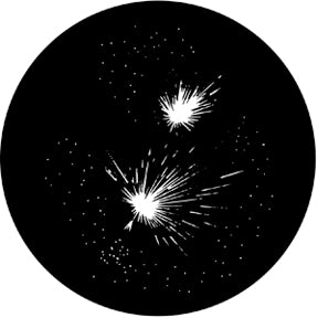 Rosco Metal Gobo - Fireworks 5b