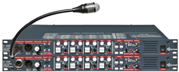 8 Channels wired intercom solution (EF-204-S2)