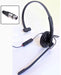 Lightweight Single Muff Headset. Electret Microphone (AM-100/2L)