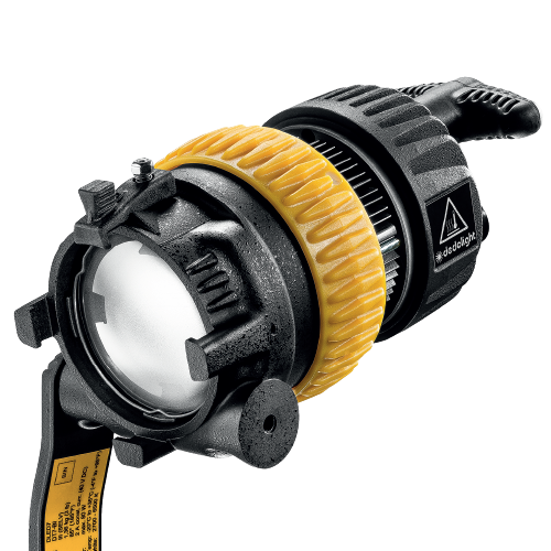 Dedolight 3 Light Kit - 90w Bi-Color DLED7-BI Turbo Focusing LED Lights with AC Ballasts, DP1.1 projector, and Accessories