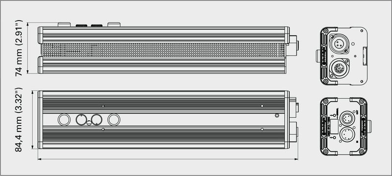 Dedolight Ballast Bi Colour and mains cable