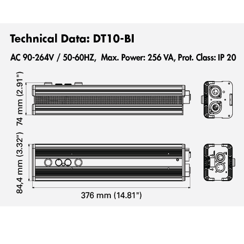 Dedolight DLED10-BI light Kit