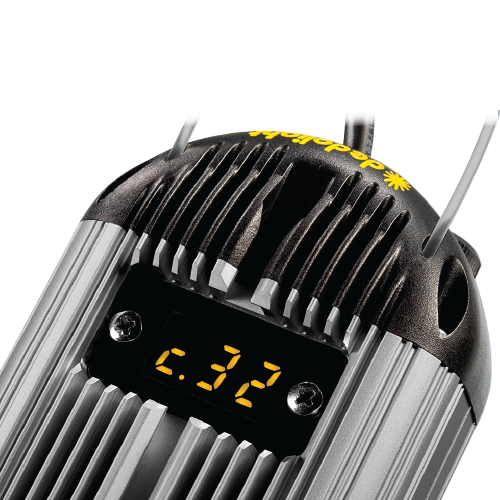 Dedolight 3 Light Kit - 90w Bi-Color DLED7-BI Turbo Focusing LED Lights with AC Ballasts, DP1.1 projector, and Accessories