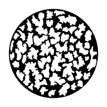 Metal Gobo - Leaves Thick ME-1001