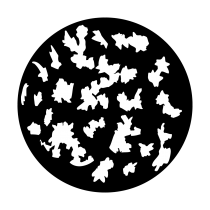 Metal Gobo - Leaves Night Sky ME-1020