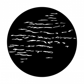 Metal Gobo - Water Reflections me-1030